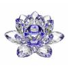 Amlong Crystal Hue Reflection Crystal Lotus Flower with Gift Box, Blue, 3 Inch view 1