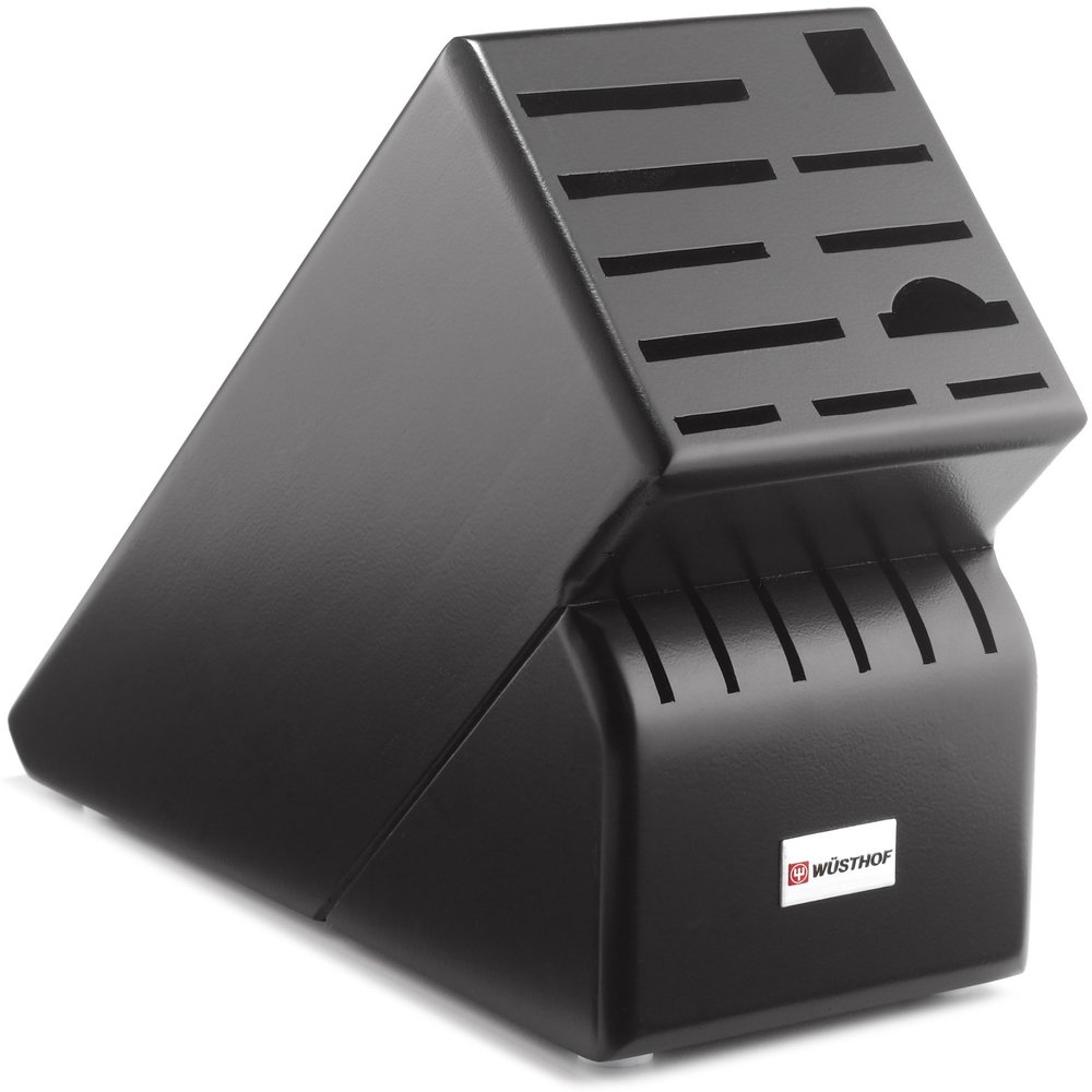 WSTHOF 17-Slot Black Knife Storage Block