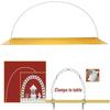 Beistle Celebration Arch- Plastic Decorative Arch Kit for Balloons, Garland & Party Dcor- Includes 4 Poles, 3 Connectors & 2 Clamps- Perfect for Weddings, Birthdays, Showers & Special Events, 11 view 1