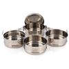 4 Tier Indian-Tiffin Stainless Steel Small to Medium Tiffin Lunch Box view 2