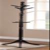 High performance parts Elegant Birch Wood Six Foot 10 Wood Hooks Black Color Coat Rack F04043 view 1