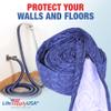30ft Padded Central Vacuum Hose Cover with Zipper, Hose Sleeve for Dust Collection, Compatible with 360 Vision Models by LifeSupplyUSA view 2
