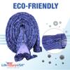 30ft Padded Central Vacuum Hose Cover with Zipper, Hose Sleeve for Dust Collection, Compatible with 360 Vision Models by LifeSupplyUSA view 3