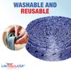 30ft Padded Central Vacuum Hose Cover with Zipper, Hose Sleeve for Dust Collection, Compatible with 360 Vision Models by LifeSupplyUSA view 4