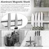 MEKBOK Kitchens Aluminum Magnetic Knife Bar - Rust Free (16 INCH) view 2