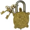 Antique Reproduction Brass Turtle Garden Padlock Tibet Lock view 2