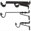 Urbanest Long Double Drapery Curtain Window Rod Bracket Holder, Up to 1.25" Rod - Oil-Rubbed Bronze, 2 Pieces view 1