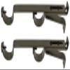 Urbanest Long Double Drapery Curtain Window Rod Bracket Holder, Up to 1.25" Rod - Antique Gold, 2 Pieces view 4