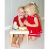 Damhorst Toys Personalized Wooden Child's Name Puzzle Stool Primary Colors view 2