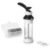 OXO Good Grips 14-Piece Cookie Press Set, Cookie Press with 12 Stainless Steel Disks and Storage Case, Holiday Baking and Everyday Treats, Essential Baking Supplies view 1