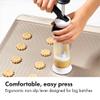 OXO Good Grips 14-Piece Cookie Press Set, Cookie Press with 12 Stainless Steel Disks and Storage Case, Holiday Baking and Everyday Treats, Essential Baking Supplies view 4