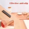 Non-slip Silicone Pastry Mat Extra Large with Measurements 28''By 20'' for Silicone Baking Mat, Counter, Dough Rolling, Oven Liner,Fondant/Pie Crust By Folksy Super Kitchen Red view 4