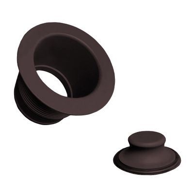 Cyclonehaus extended solid brass flange for deep fireclay sinks