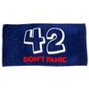 getDigital Bath Towel 42 Don't Panic - Large Beach Towel for The Hitchhiker's Guide to the Galaxy Fans - 55 x 28 inch, 100% Cotton, certified with German Textile Standard view 1