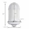 Niche White Urethane Wall Mount | Renovator's Supply view 2