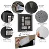 Kleer-vu Photo Album Suedeleather Collection, Holds 500 4x6 Inches Photos, 5 Per Page - Black view 2