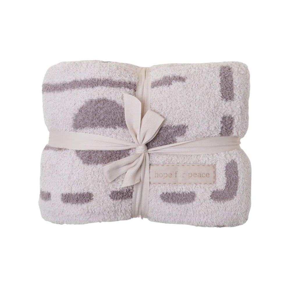 Barefoot Dreams CozyChic Covered in Prayers Throw - Trust The Journey