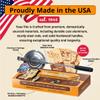 Toas-Tite Sandwich Grill 3-Pack | Handheld Sandwich Maker & Panini Press, Portable Cast Aluminum Pie Iron for Hot Sandwiches, Pockets & Snacks | Stovetop, Grill, RV Camper & Campfire Cooking Tool view 4
