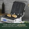 Cuisinart 6-in-1 Elite Griddler, Electric Grill, Griddle & Top Melt, 500F Temperature Sear Function, LCD Screen, Dishwasher-Safe Cooking Plates, GR-300WSP1, Stainless Steel view 2