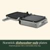 Cuisinart 6-in-1 Elite Griddler, Electric Grill, Griddle & Top Melt, 500F Temperature Sear Function, LCD Screen, Dishwasher-Safe Cooking Plates, GR-300WSP1, Stainless Steel view 3