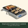Cuisinart 6-in-1 Elite Griddler, Electric Grill, Griddle & Top Melt, 500F Temperature Sear Function, LCD Screen, Dishwasher-Safe Cooking Plates, GR-300WSP1, Stainless Steel view 4