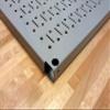 Wall Control Pegboard 16in x 32in Horizontal Galvanized Metal Pegboard Tool Board Panel view 4