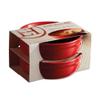 Emile Henry 5" x 1.5" Creme Brulee Dishes (Set of 2) | Burgundy view 2