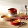 Emile Henry 5" x 1.5" Creme Brulee Dishes (Set of 2) | Burgundy view 3