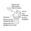 Prime-Line RG 18504 Self Closing Gate Spring, 9 In., Steel, Black, Adjustable (Single Pack) view 3