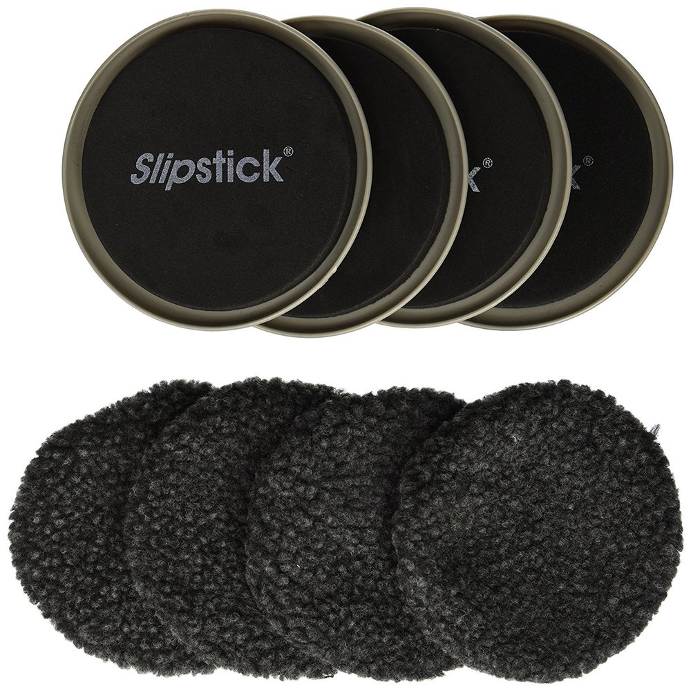 Slipstick CB127 Furniture Sliders, Grey