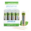 Preserve Toothpicks Refreshing Natural Mint Tea Tree Flavored Toothpicks for Fresh Breath Teeth & Gums - Sustainably Harvested Birch Wood - 24 Travel Cases (840 Picks) view 1