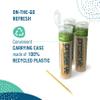 Preserve Toothpicks Refreshing Natural Mint Tea Tree Flavored Toothpicks for Fresh Breath Teeth & Gums - Sustainably Harvested Birch Wood - 24 Travel Cases (840 Picks) view 4