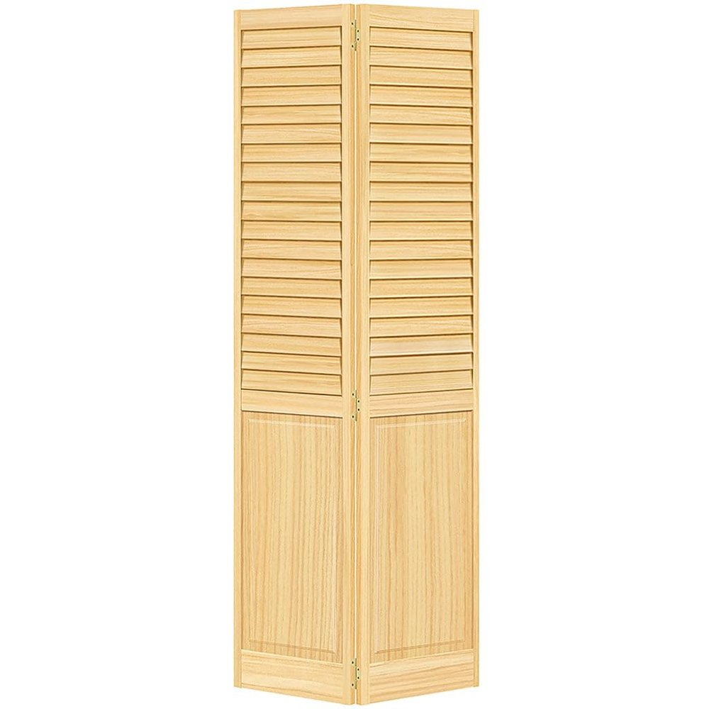 Kimberly Bay Closet Door, Bi-fold, Louver Panel Plantation (24x80)