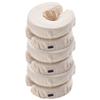 Master Massage 100% Cotton Pillow Covers, 100% all cotton, Machine Washable, Cream view 1