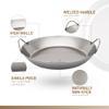 Matfer Bourgeat Black Carbon Steel Paella Pan, 15 3/4" view 2