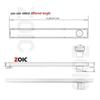 ZOIC Linear Stealth Tile Insert Floor Grate Bathroom Shower Waste Drain 304 Stainless Steel Side Outlet 35.43 Inches (900MM) view 4