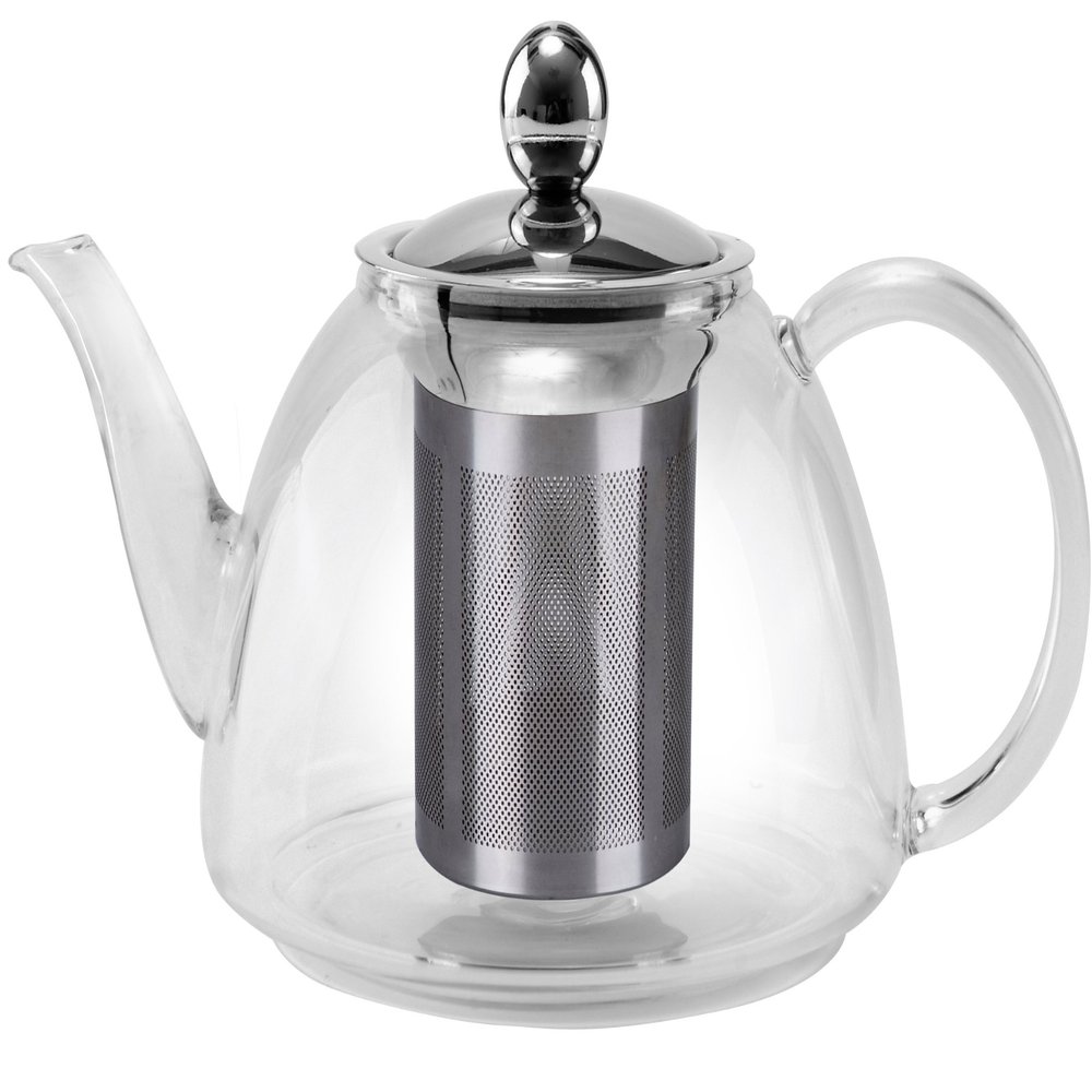 A10039 Uniware Glass Kettle Tea Pot (1200ml (5cup))