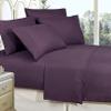 Elegance Linen  1500 Thread Count WRINKLE RESISTANT 4 pc Sheet set, Deep Pocket - All Size and Colors , Queen Purple view 2