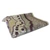 Modefa Turkish Islamic Velvet Prayer Rug - Prayer Mat Carpet for Men and Women - Traditional Muslim Janamaz Sajada - Ramadan or Eid Gift - with Car Hanger - Luxury Winter Rose (Pink/Gray) view 4