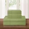1500 Thread Count Egyptian Quality 4 pc Sheet set, Deep Pocket Up to 16" - Wrinkle Resistant - All Size and Colors , Full Green view 1