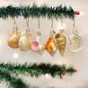 Old World Christmas Assorted Sea Shell Mini Glass Blown Ornament Set for Christmas Tree, Handcrafted Holiday Decoration, Seashell Collection view 2