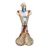 Old World Christmas Lacrosse Set Glass Blown Ornament for Christmas Tree, Handcrafted Holiday Decoration, Sport Collection view 1