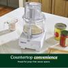 Cuisinart 7-Cup Pro Classic Food Processor, 600-Watt Motor, Vegetable Chopper & Blender for Mincing, Dicing, Shredding, Puree & Kneading Dough, DLC-10SYP1, White view 4