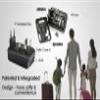 CARD Travel Adapter with 4 USB Ports -Black view 4