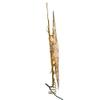 Kurt Adler 10 Light Gold Glitter Capiz Bethlehem Star Treetop, 14" view 4