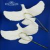 Kurt Adler Resin Friendship Dove Ornament (Set of 2), 4.5" view 2