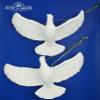 Kurt Adler Resin Friendship Dove Ornament (Set of 2), 4.5" view 3
