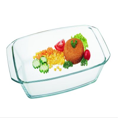 Simax Glassware Simax Heatproof, 4L Rectangular Dish, one size, clear