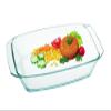 Simax Glassware Simax Heatproof, 4L Rectangular Dish, one size, clear view 1