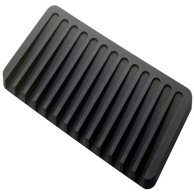 Yamazaki Home Self Draining Tray - Drying Board, Dish Drainer Mat, Black